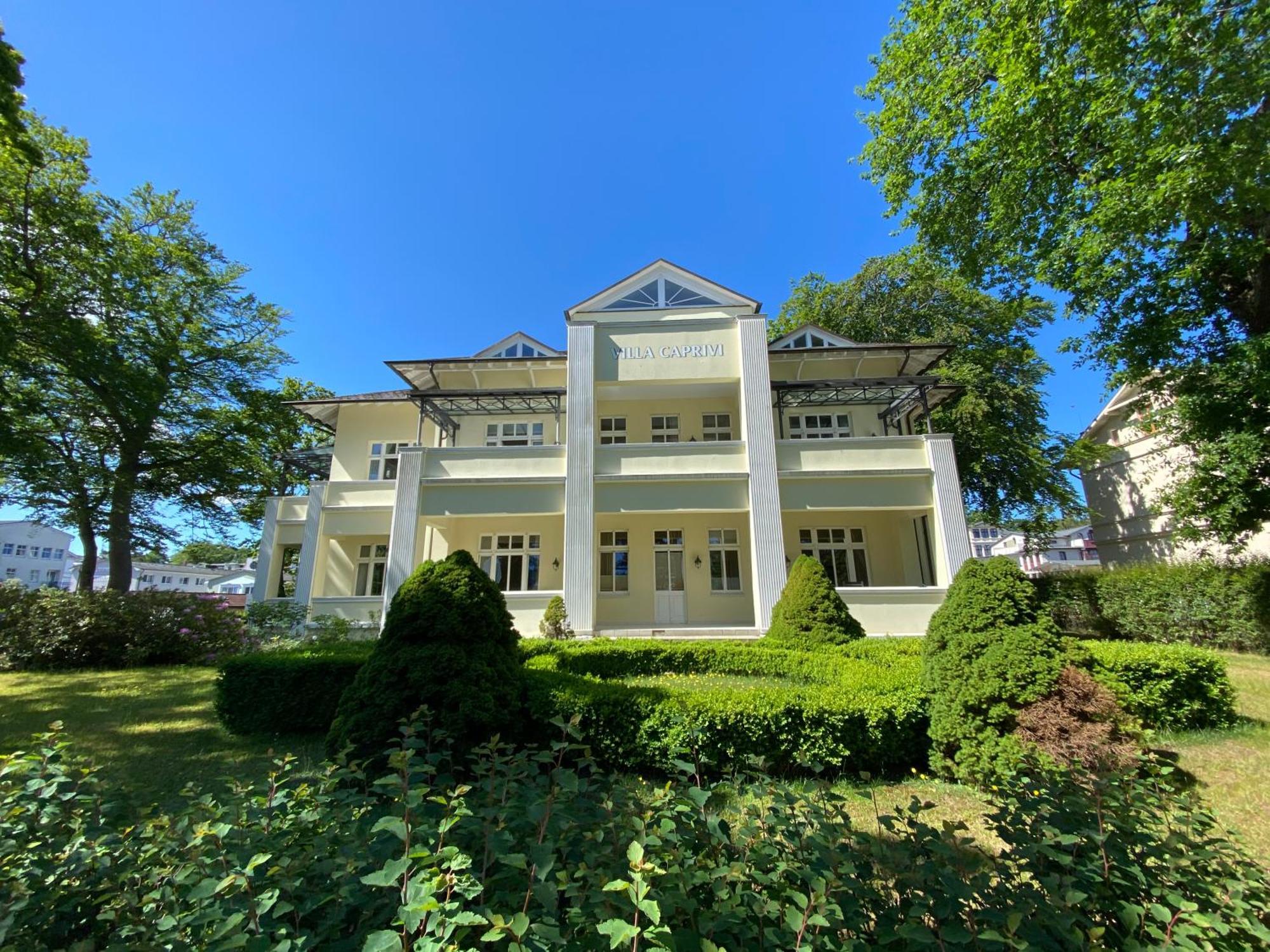 Villa Caprivi - Ferienwohnung 11 C Ostseebad Heringsdorf Exterior foto